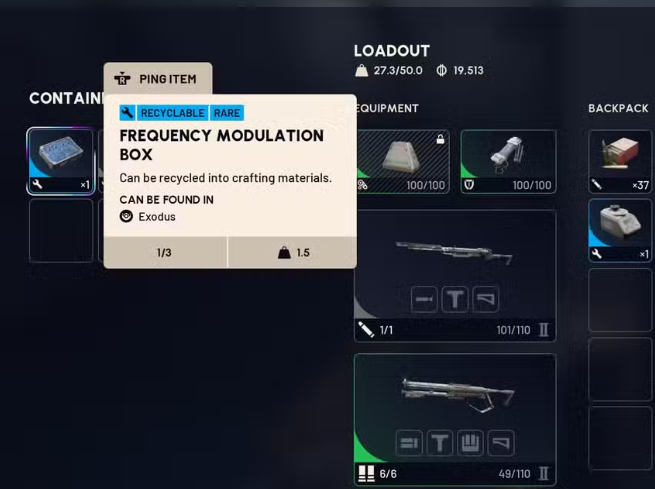 where to find frequency modulation box arc raiders